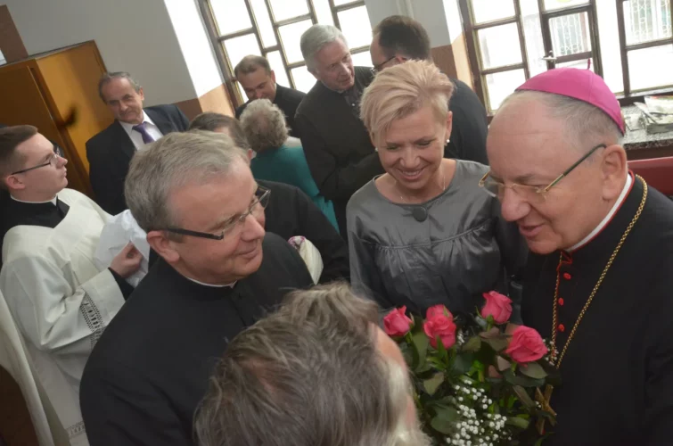 Ksiądz Kanonik Józef Brzozowski złoty jubileusz kapłaństwa Parafia Poniatowa