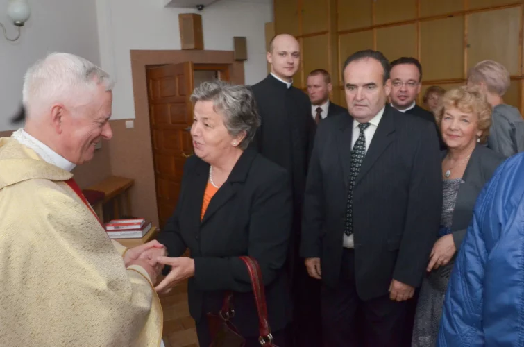 Ksiądz Kanonik Józef Brzozowski złoty jubileusz kapłaństwa Parafia Poniatowa