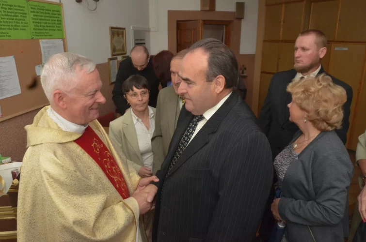 Ksiądz Kanonik Józef Brzozowski złoty jubileusz kapłaństwa Parafia Poniatowa