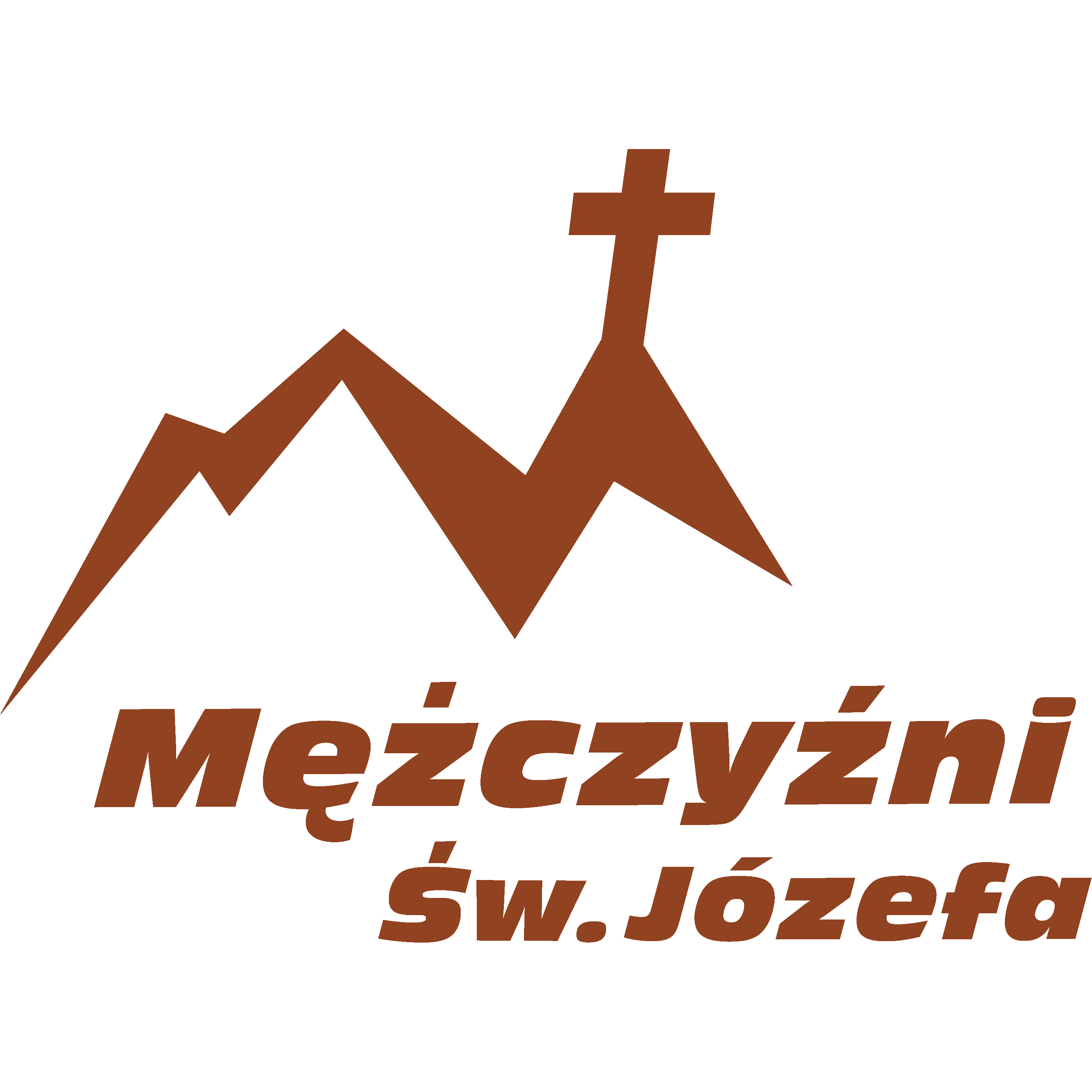 Mężczyźni Św Józefa logo transparent Parafia Poniatowa