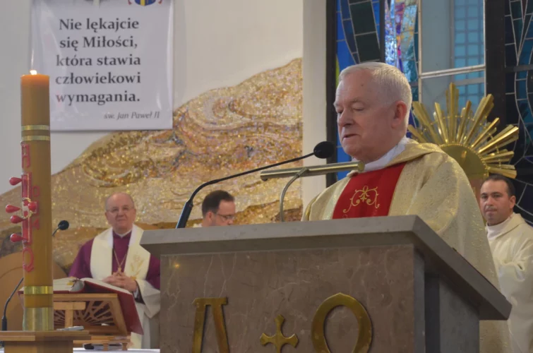 Ksiądz Kanonik Józef Brzozowski złoty jubileusz kapłaństwa Parafia Poniatowa