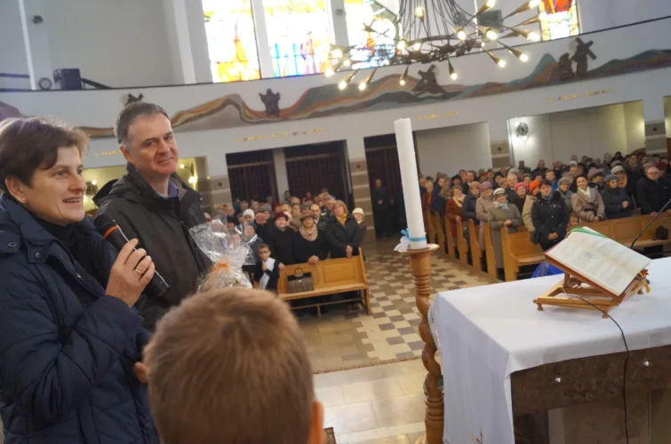 Ksiądz Proboszcz Piotr Petryk 30-lecie kapłaństwa Parafia Poniatowa