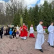 Niedziela Palmowa 2024 procesja uroczysta msza święta Parafia Poniatowa foto 7