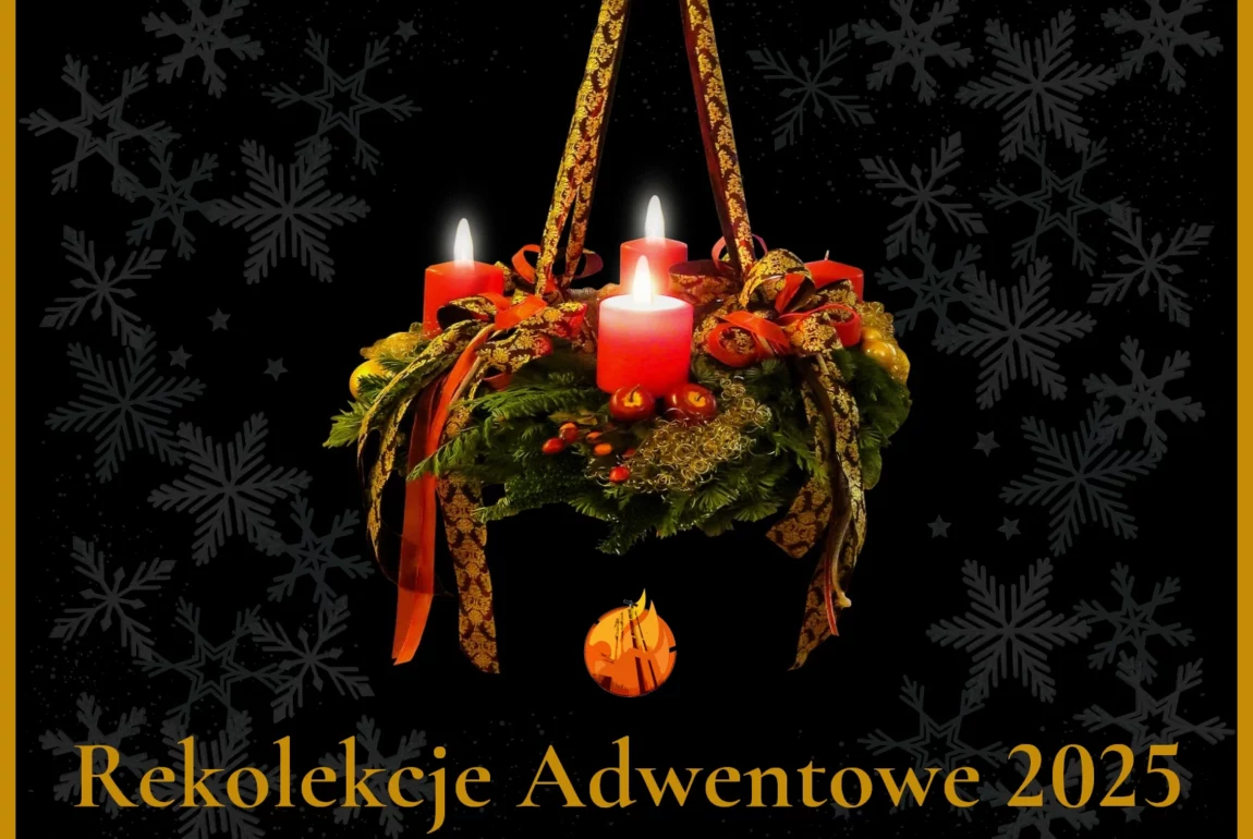 Rekolekcje Adwentowe 2025 Parafia Poniatowa grafika adwentowa Adwent 2025