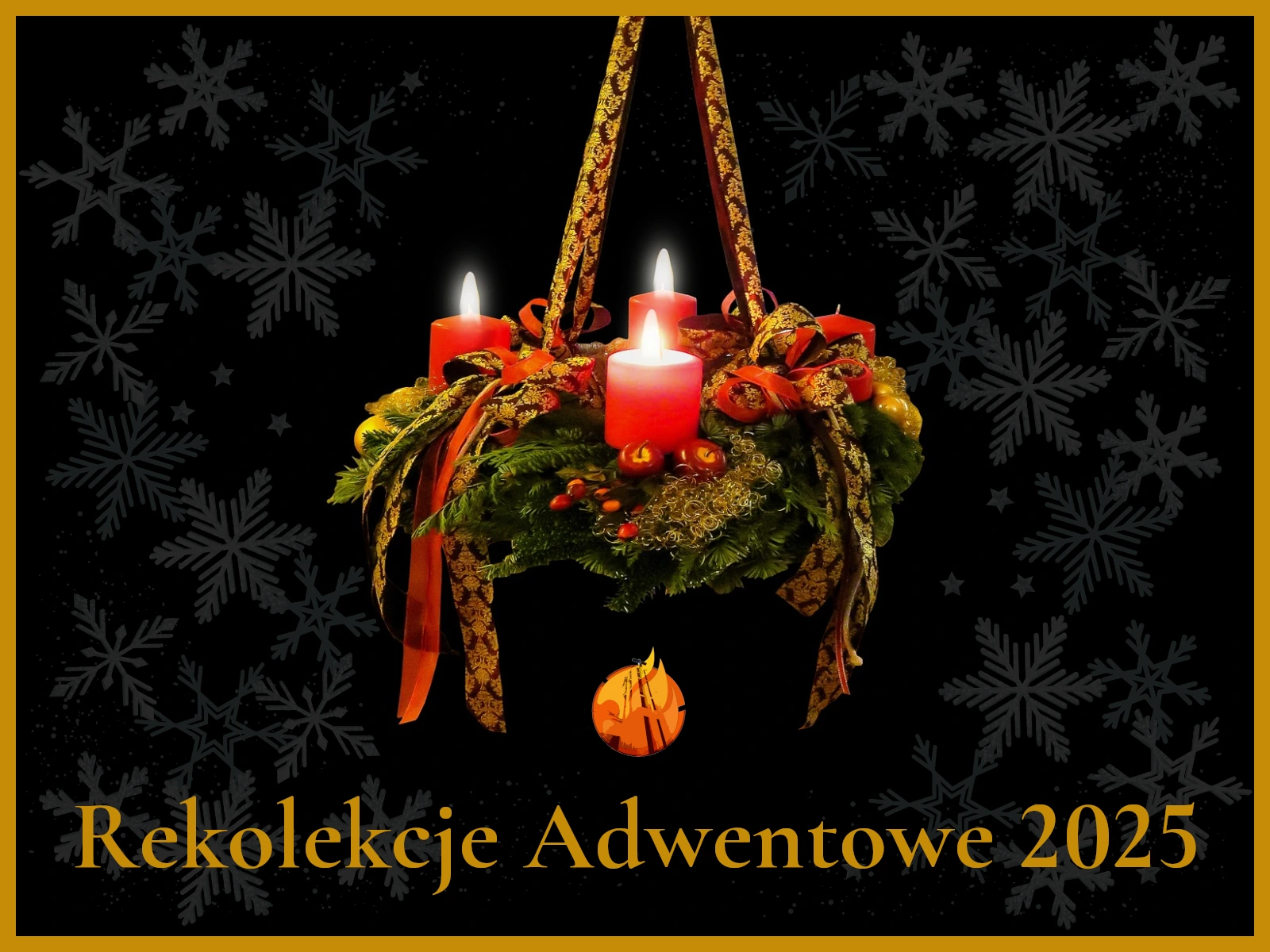 Rekolekcje Adwentowe 2025 Parafia Poniatowa grafika adwentowa Adwent 2025