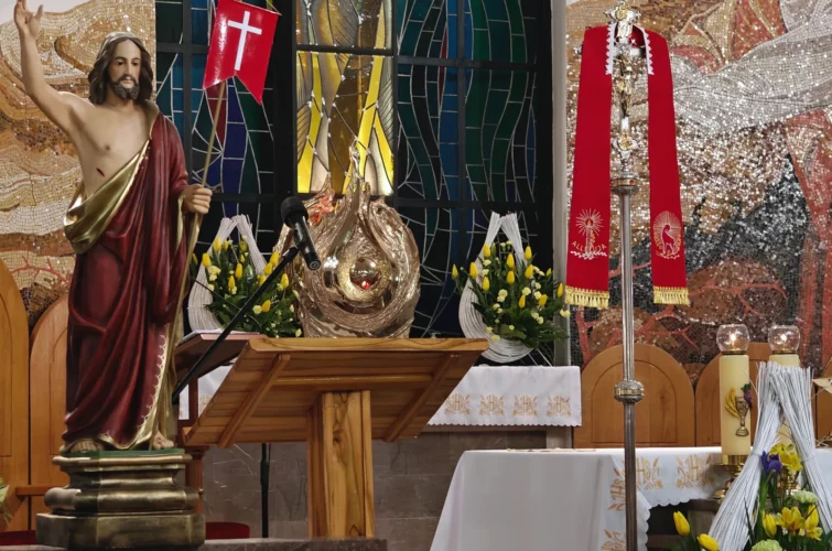 Wielka Sobota 2026 Wigilia Paschalna liturgia Msza Święta Triduum Paschalne 2026 Parafia Poniatowa foto 50