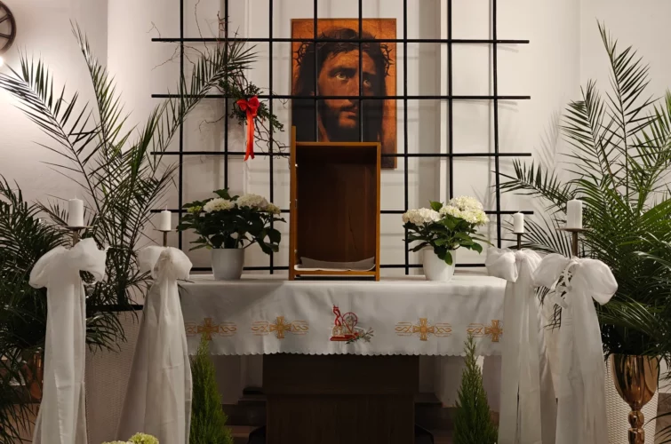 Wielki Czwartek 2026 uroczysta msza święta Eucharystia Kapłaństwo Triduum Paschalne 2026 Parafia Poniatowa foto 1